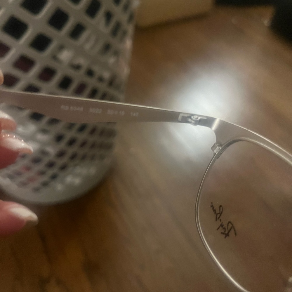 Ray-Ban Blue and Silver Glasses - Picture 10 of 11